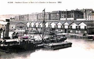 Alger - Boulevard Carnot et Docks - 1911